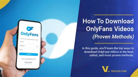 onlyfans downloader iphone|How To Download OnlyFans Videos (5 Ways that Work!)